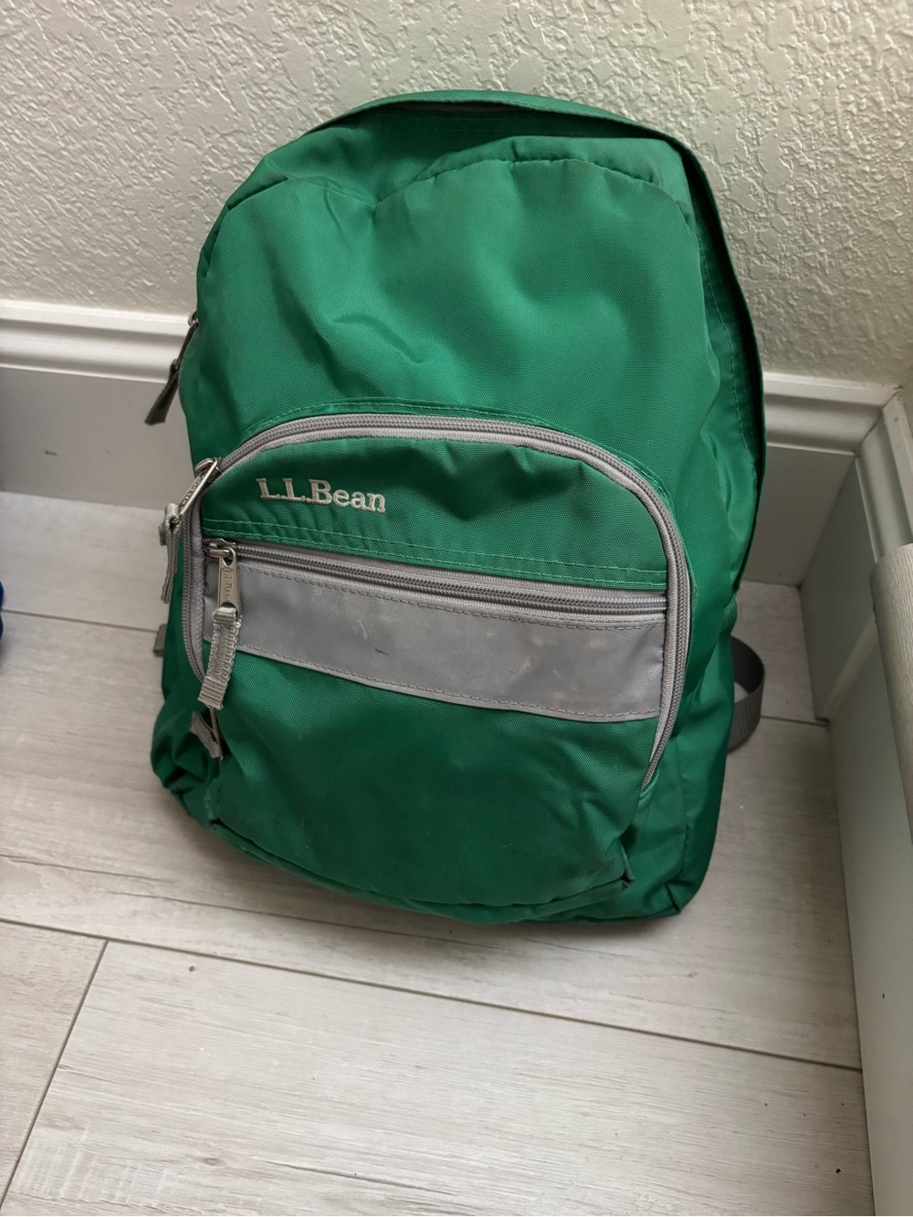 L.L. Bean small kids Green Everyday Backpack